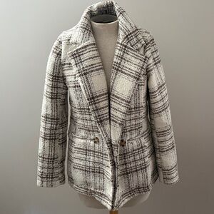 Gilli Plaid Blazer Jacket